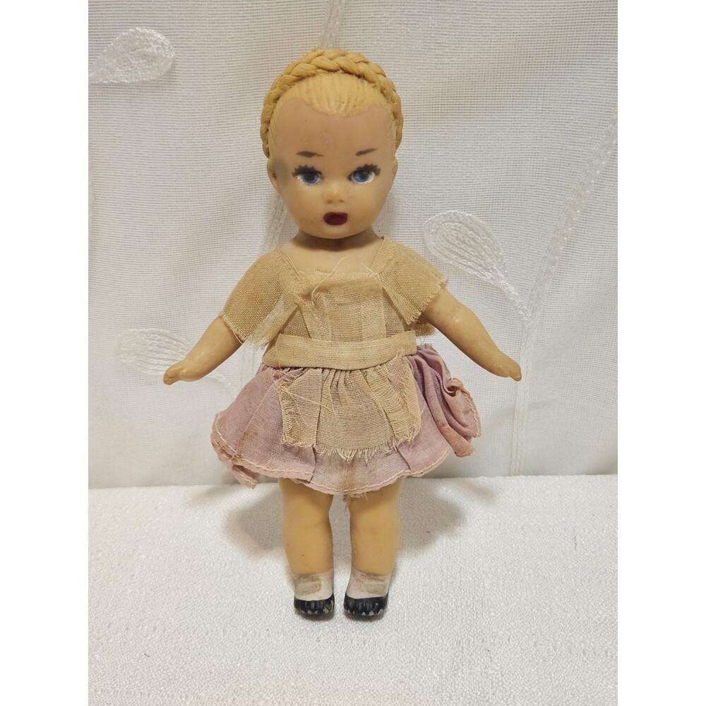 Vintage 1950s Squishy Toy 6-inch Orphan Timeless Classic Nostalgia Collector's